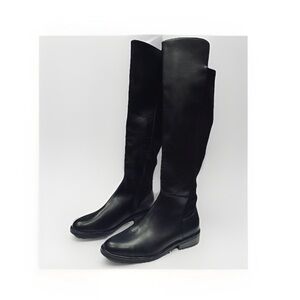 a new day Sleek Black Over the Knee Boots